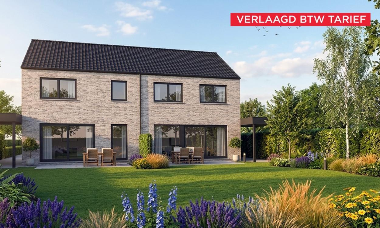 Nieuwbouwproject Geraardsbergen (9506, Nieuwenhove) - Overraadstraat: Half open bebouwing - lot 3