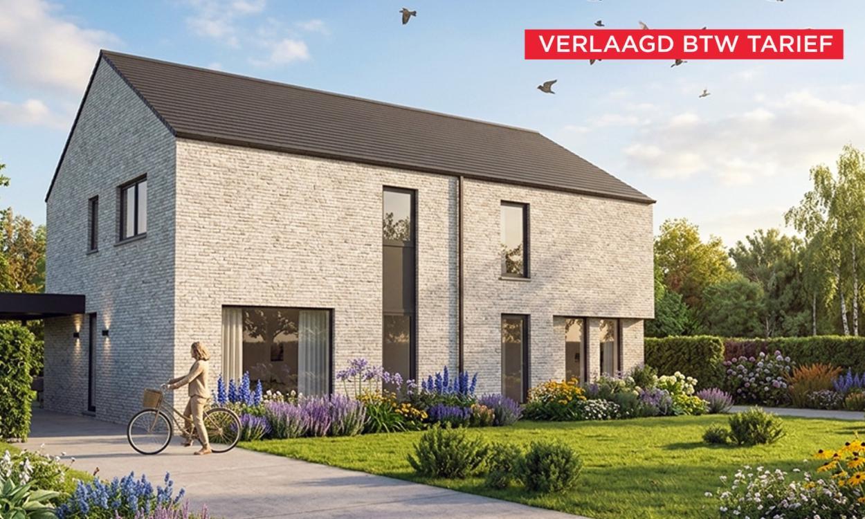 Nieuwbouwproject Geraardsbergen (9506, Nieuwenhove) - Overraadstraat: Half open bebouwing - lot 3