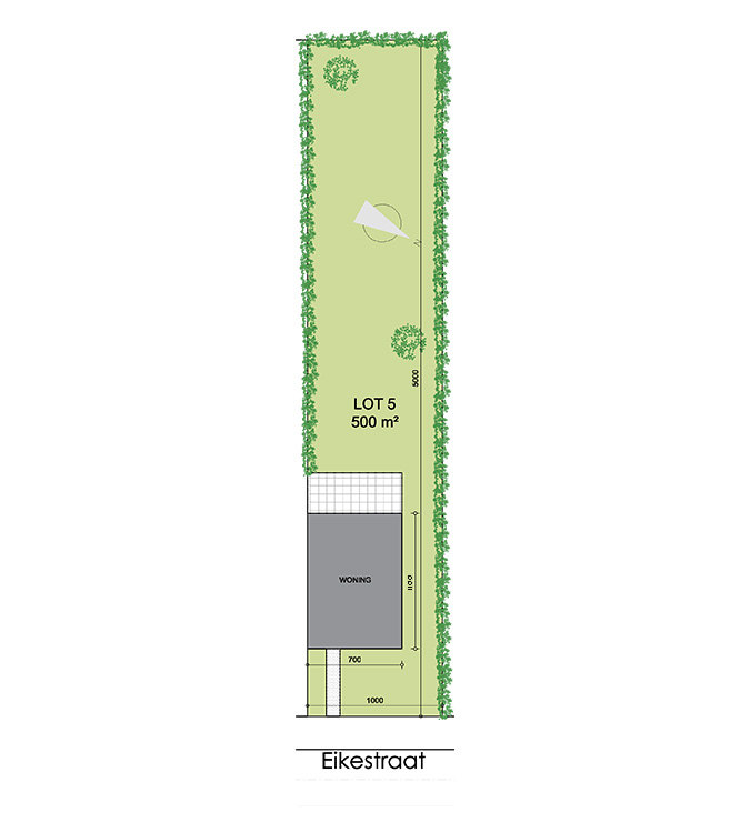 Nieuwbouwproject Herzele (9550) - Eikestraat: Halfopen bebouwing - lot 5