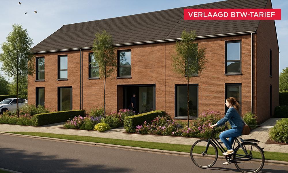 Nieuwbouwproject Zingem (9750) - Frans Rigauxstraat: Gesloten bebouwing lot 2