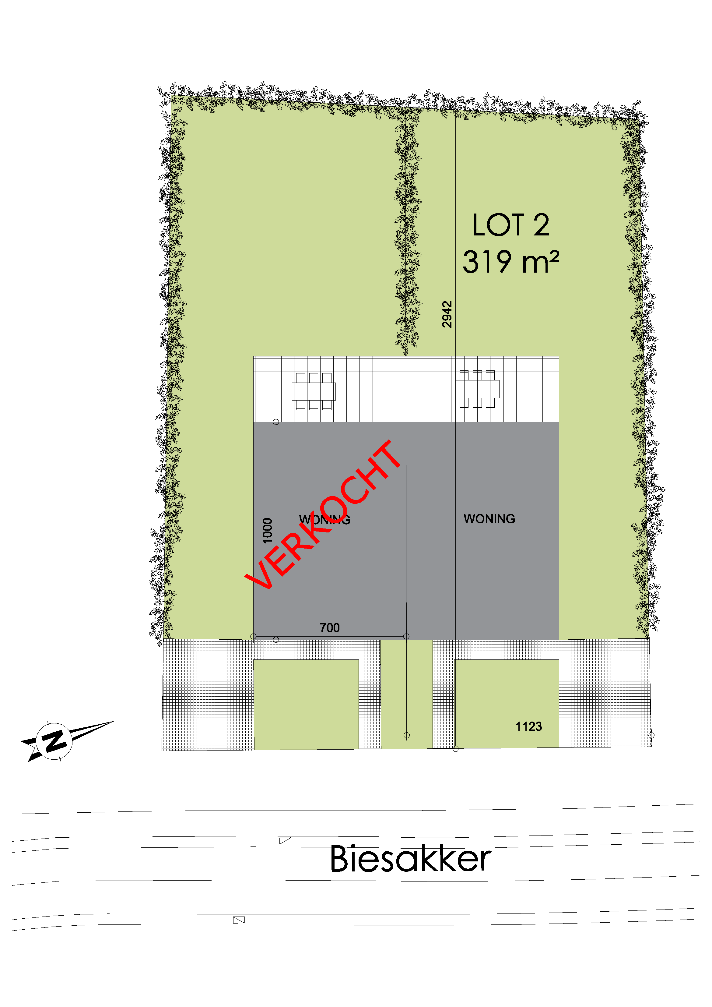 Nieuwbouwproject Serskamp (Wichelen) (9260) - Biesakker: Halfopen bebouwing lot 2