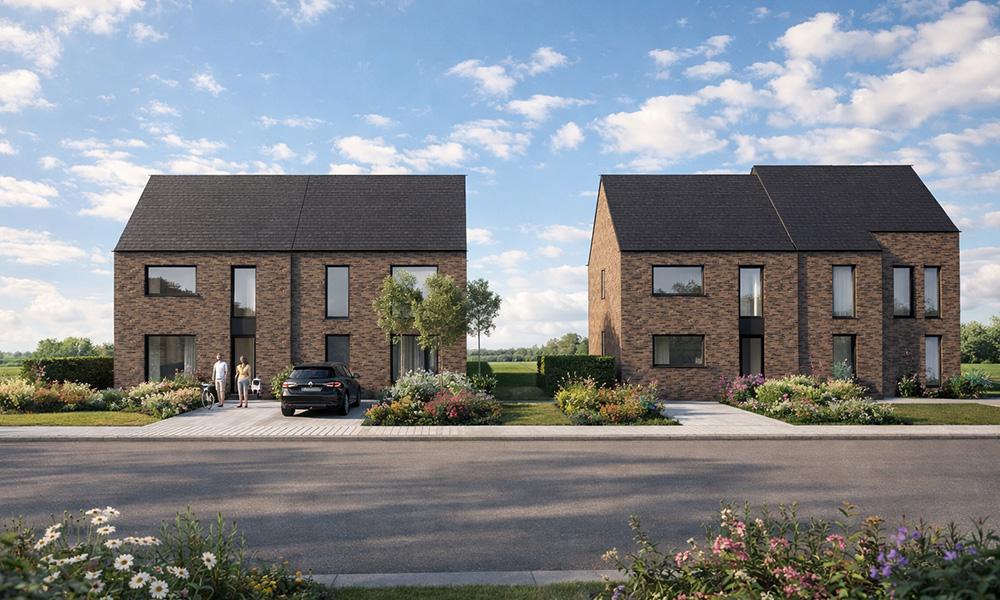 Nieuwbouwproject Lokeren (9160) - Welputstraat: Halfopen bebouwing lot 1