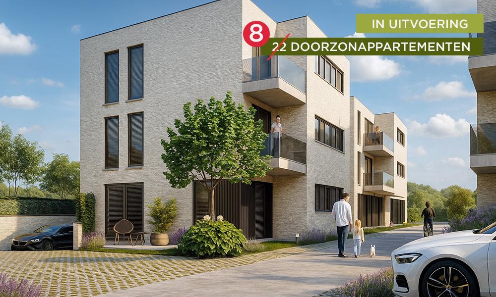 Nieuwbouwappartement Hamme (9220) - Kaaistraat: Doorzonappartement - 32A/11