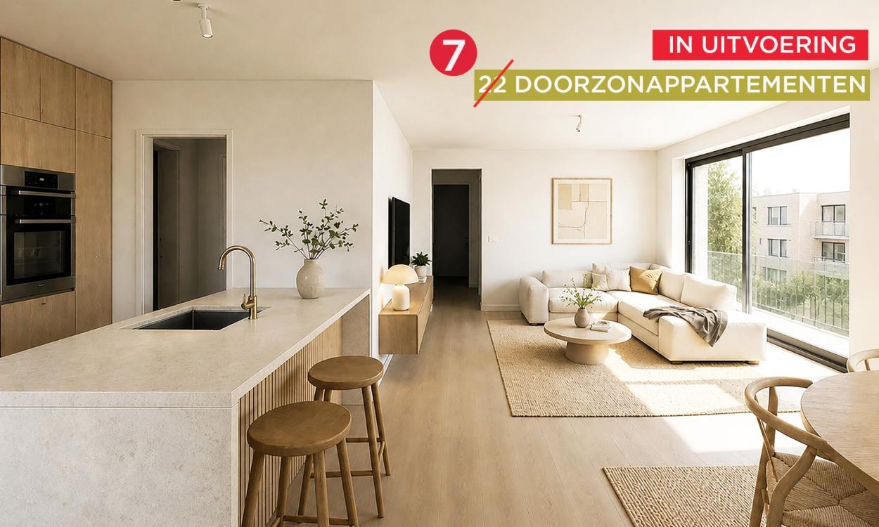 Nieuwbouwappartement Hamme (9220) - Kaaistraat: Doorzonappartement - 32A/11