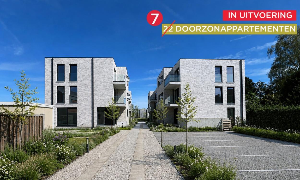 Nieuwbouwappartement Hamme (9220) - Kaaistraat: Doorzonappartement - 32/11