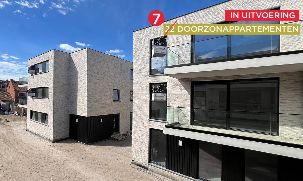 Nieuwbouwappartement Hamme (9220) - Kaaistraat: Doorzonappartement - 32/11