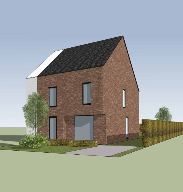 Nieuwbouwwoning Rupelmonde_Bouwgrond+woning