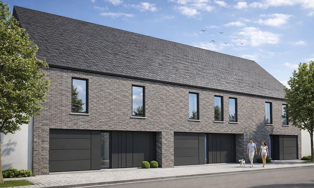 Nieuwbouwproject Opwijk (1745) - Fabriekstraat: Gesloten bebouwing (lot 1)