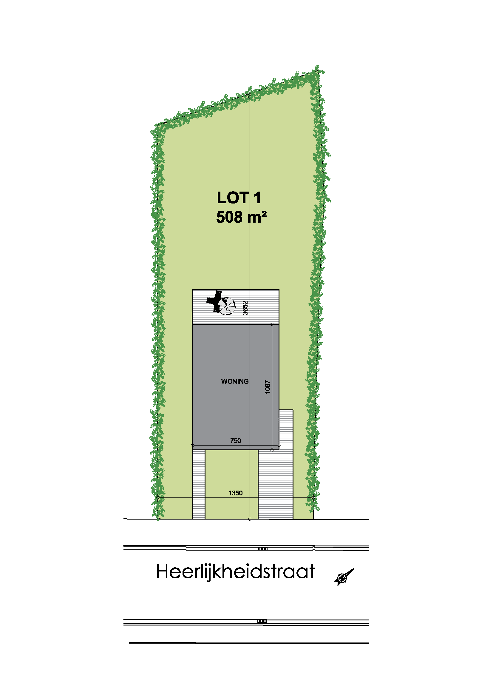 Nieuwbouwproject Hofstade (9308) - Heerlijkheidstraat: Open bebouwing lot 1