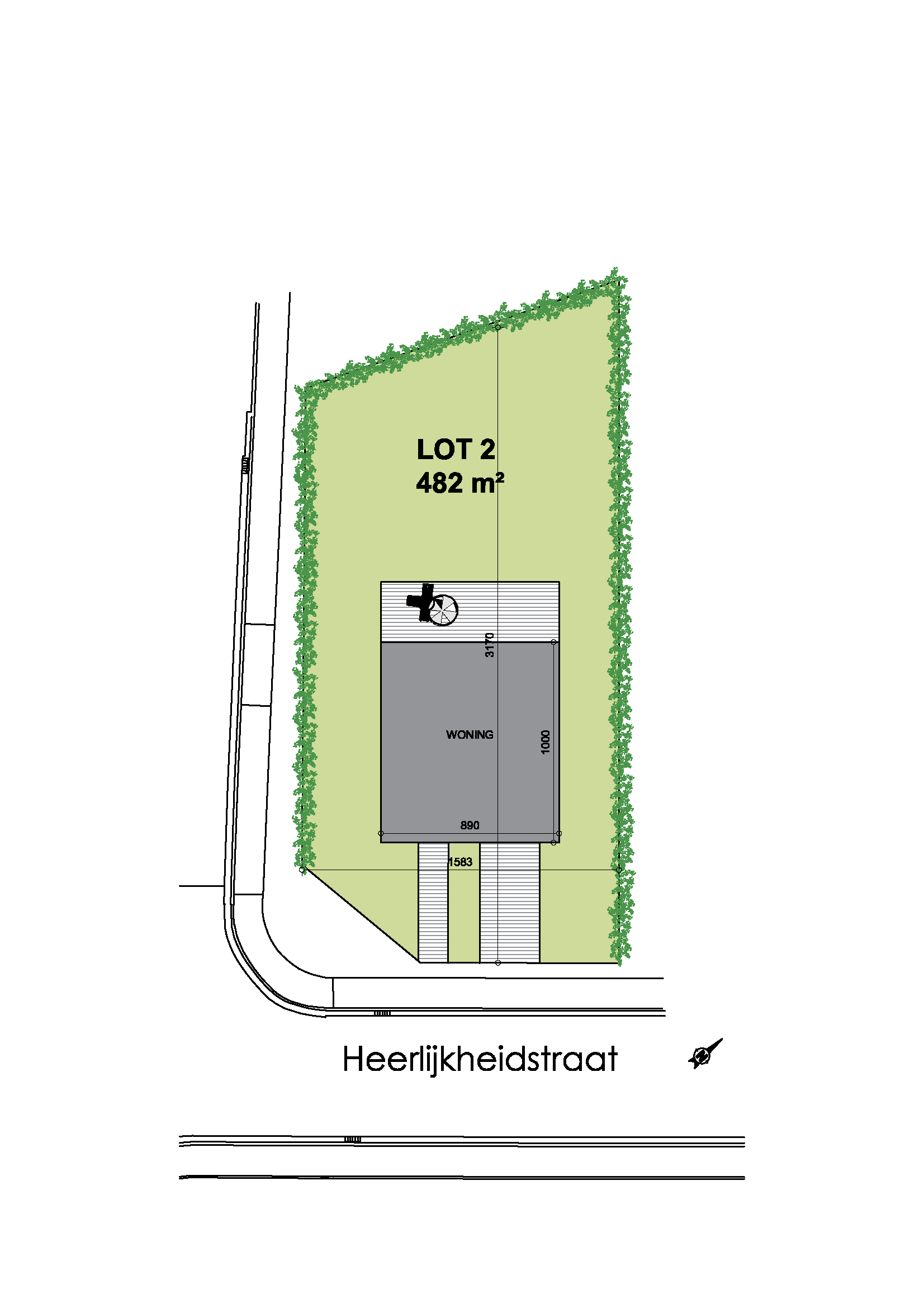 Nieuwbouwproject Hofstade (9308) - Heerlijkheidstraat: Open bebouwing lot 2