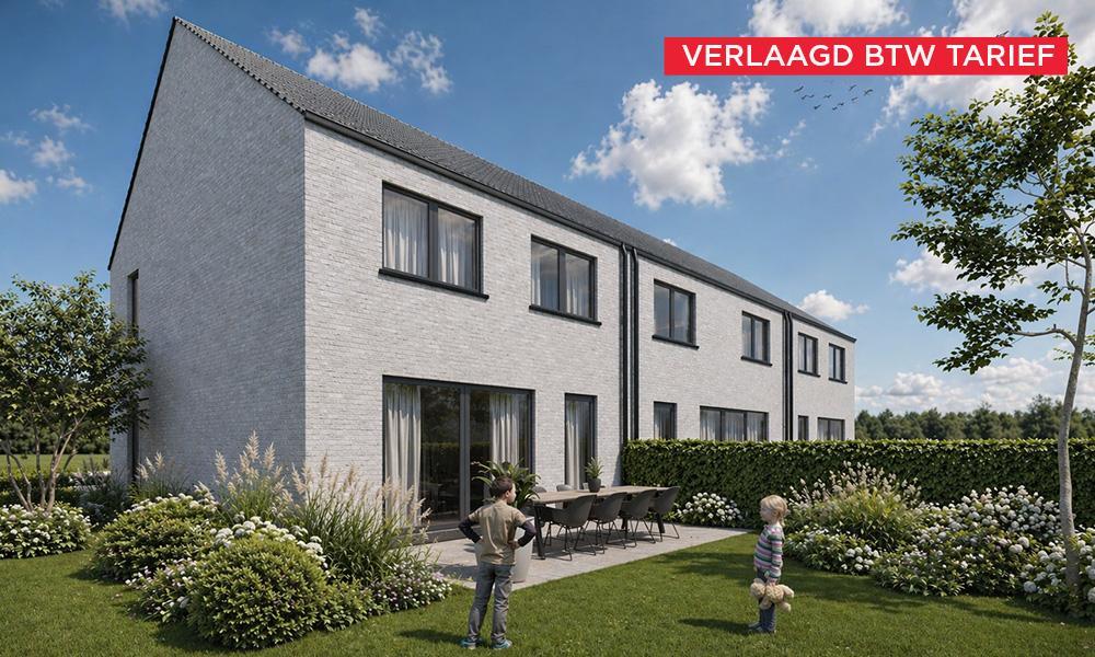 Nieuwbouwproject Sint-Gillis-Bij-Dendermonde (9200) - Olieslagerstraat: Half open bebouwing lot 13