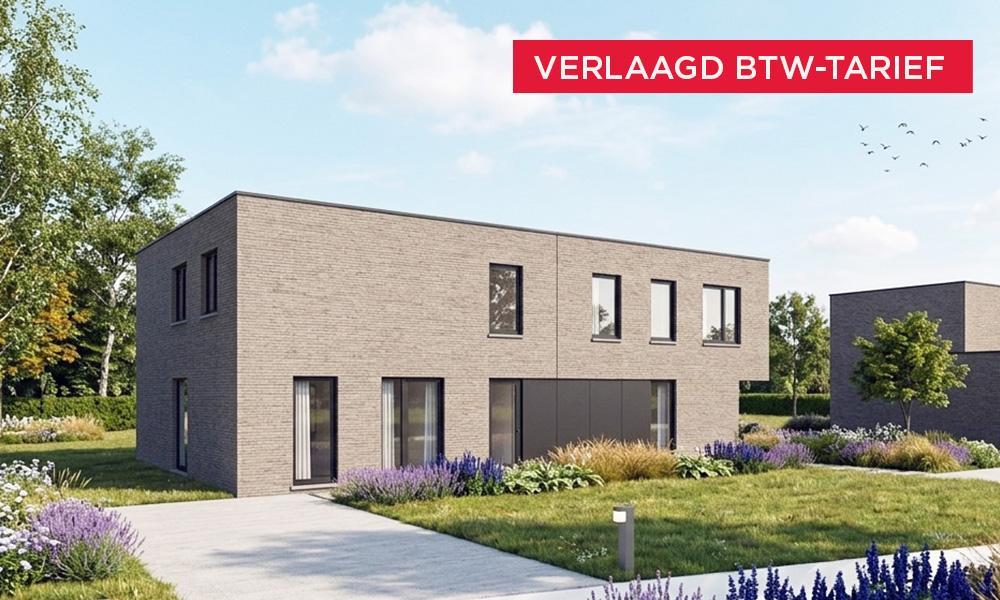 Nieuwbouwproject Hamme (9220) - Sint-Annastraat: Half open bebouwing - lot 1