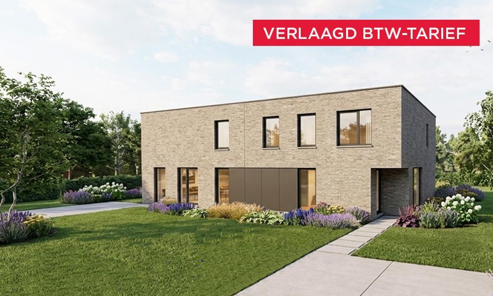 Nieuwbouwproject Hamme (9220) - Sint-Annastraat: Half open bebouwing - lot 1