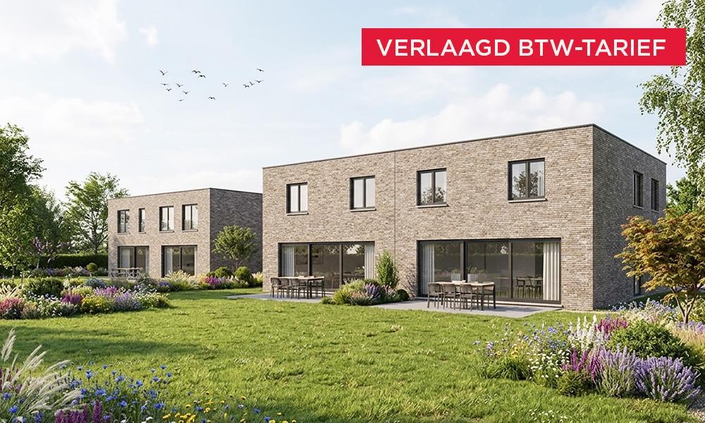 Nieuwbouwproject Hamme (9220) - Sint-Annastraat: Half open bebouwing - lot 1