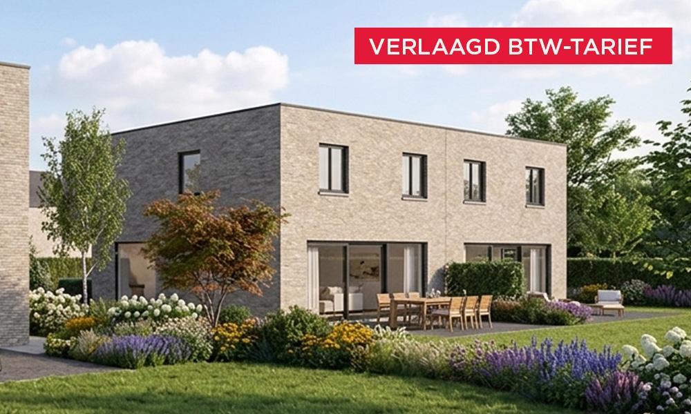Nieuwbouwproject Hamme (9220) - Sint-Annastraat: Half open bebouwing - lot 1