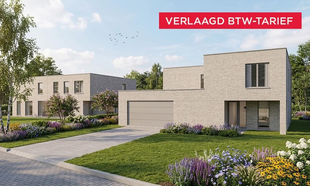 Nieuwbouwproject Hamme (9220) - Sint-Annastraat: Open bebouwing - lot 3-4