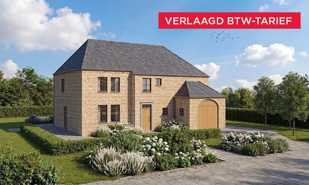Nieuwbouwproject Hamme (9220) - Sint-Annastraat: Open bebouwing - lot 3-4